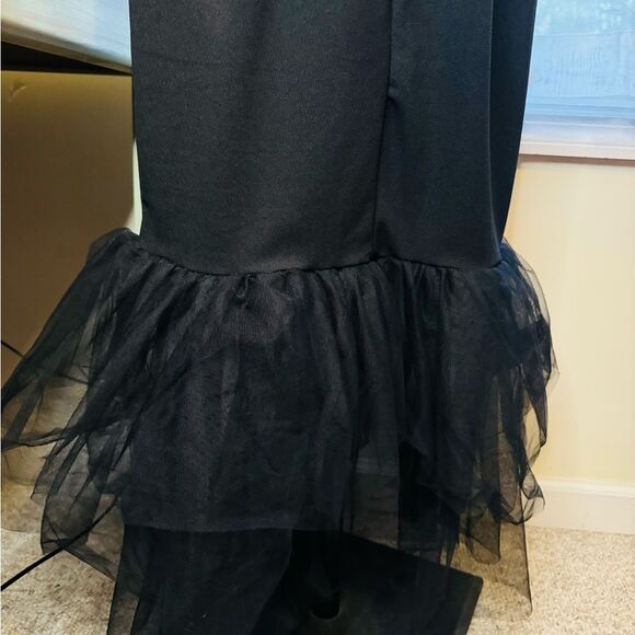 Shein Black Dress NWT size XL, tule around the bottom - Picture 11 of 11